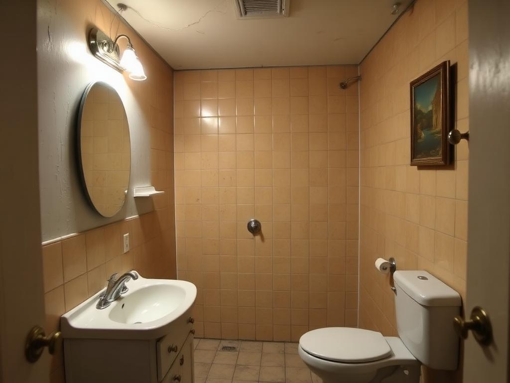 Queen Anne Bathroom — before